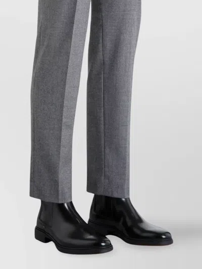 Santoni Chelsea Boots 13414 In Black