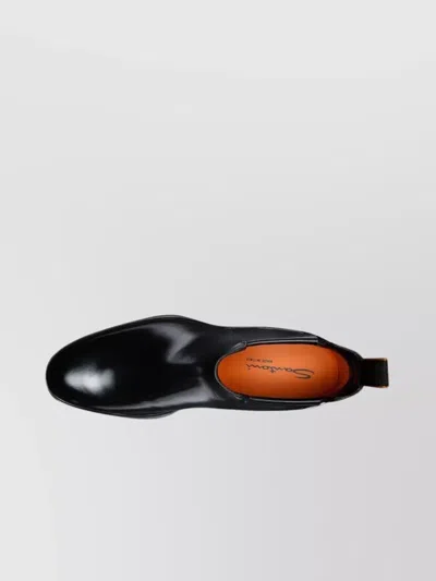 Santoni Chelsea Boots 13414 In Black