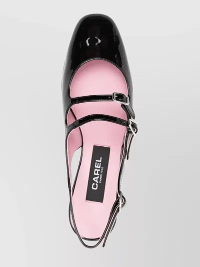 Carel Paris Peche Pumps - Leather - Black