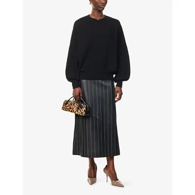 Khaite Nalani Cashmere Sweater In Black