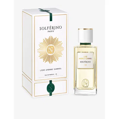 Solferino Womens Un Ete Avenue Gabriel N10 Eau De Parfum