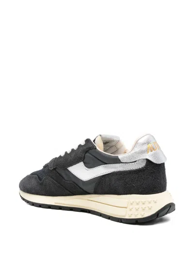 拼接绒面皮运动鞋