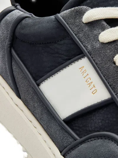 Axel Arigato Low Top Sneakers With Round Toe Design In Gray