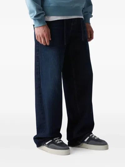 Axel Arigato Low Top Sneakers With Round Toe Design In Gray