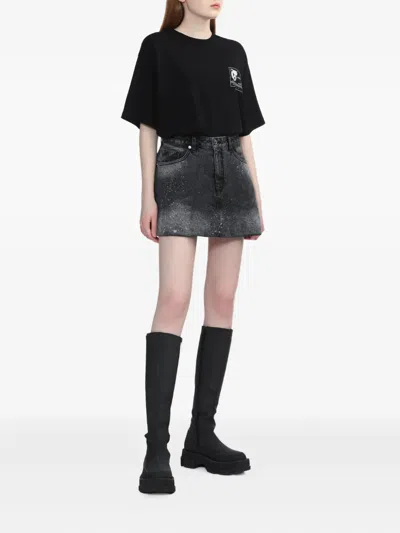 We11 Done Dna T-shirt In Black