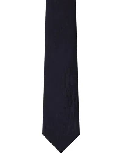 Lardini Pointed-tip Tie In Black