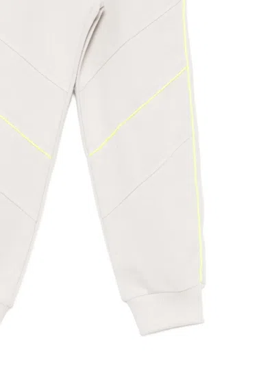 Balmain Varsity Track Pants In White