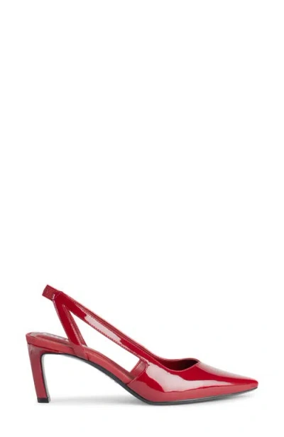 Dkny Carson Pointed Toe Slingback Pump In Red