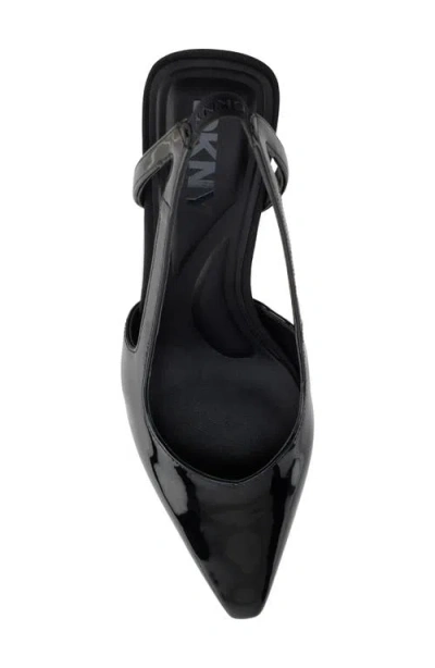Dkny Women's Carson Pointed-toe Slingback Pumps In Black