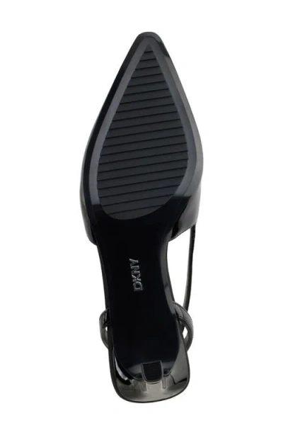 Dkny Women's Carson Pointed-toe Slingback Pumps In Black
