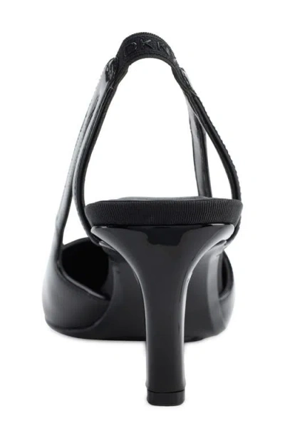 Dkny Women's Carson Pointed-toe Slingback Pumps In Black