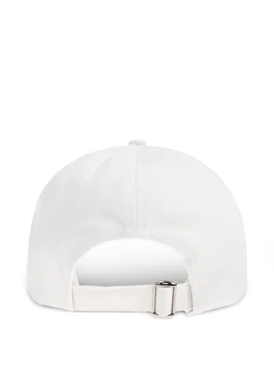 Moncler Logo Patch Baseball Hat In Gold