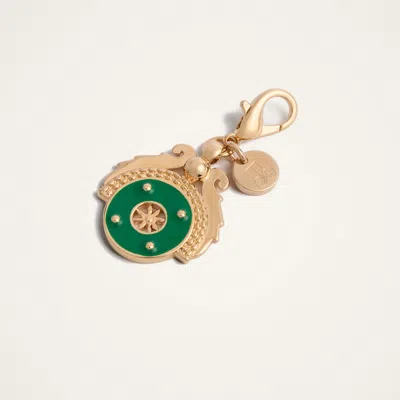La Doublej Medallion Charm Pendant In Gold