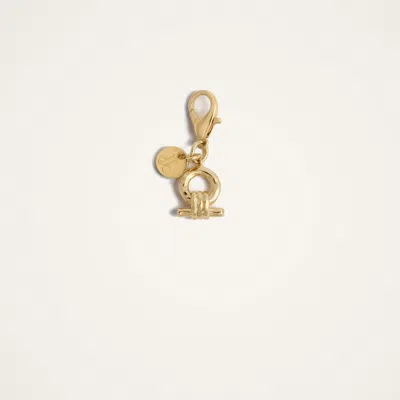 La Doublej Shen Loop Charm In Gold