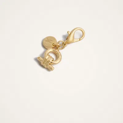 La Doublej Shen Loop Charm In Gold