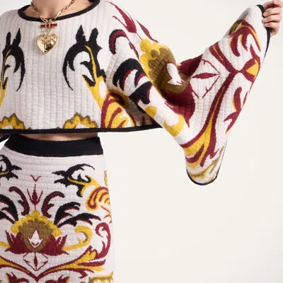 La Doublej Beating Pendant Necklace In Gold