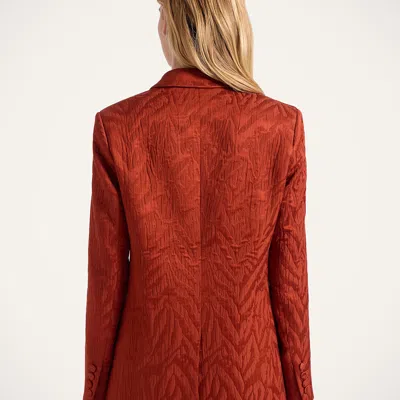 La Doublej Textured Double-breasted Jacket