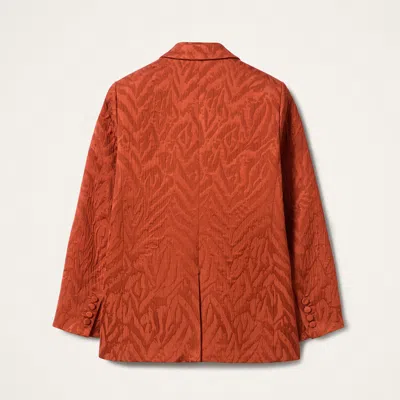 La Doublej Textured Double-breasted Jacket