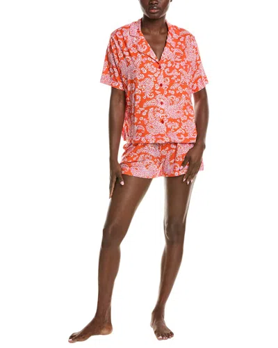 Sanctuary 2pc Top & Boxer Set In Pink