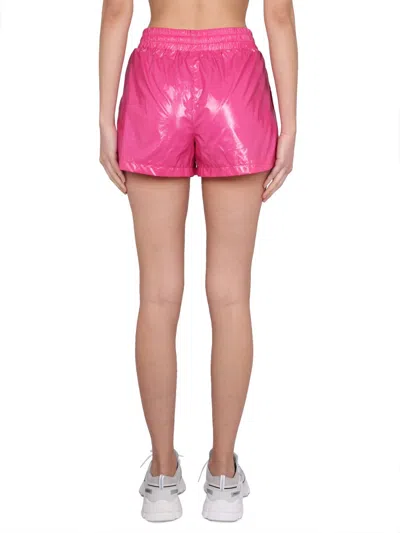 K-way Nylon Shorts In Pink