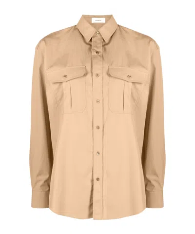 Wardrobe.nyc Oversize Shirt In Brown