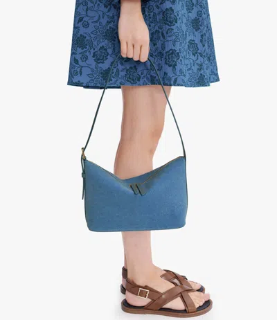 Apc A.p.c. Vera Shoulder Bag In Blue