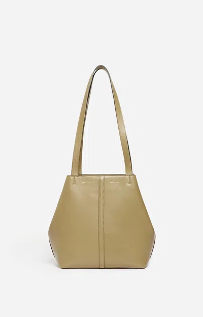 Vanessa Bruno Cabas Pm Green Tote In Green