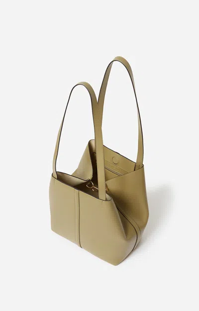 Vanessa Bruno Cabas Pm Green Tote In Green