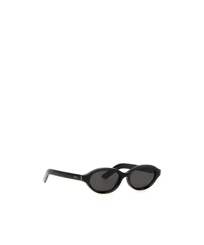 Retrosuperfuture Oval Frame Sunglasses With Zeiss Lenses In Gray