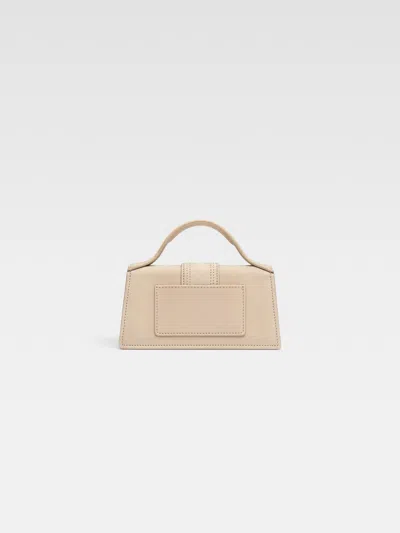 Jacquemus Beige Bambino Mini Crossbody Bag In Neutral