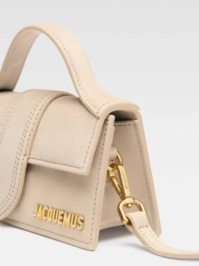 Jacquemus Beige Bambino Mini Crossbody Bag In Neutral