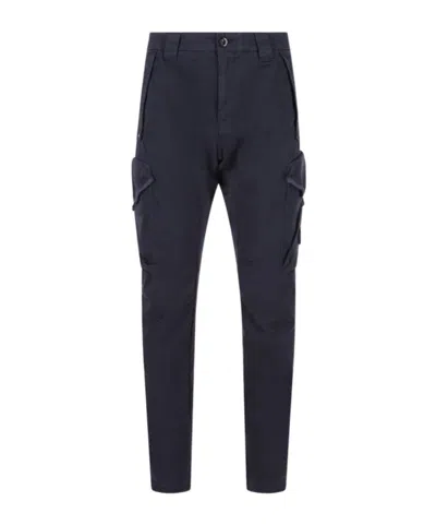 C.p. Company Belt Loop Track Pants In Blue
