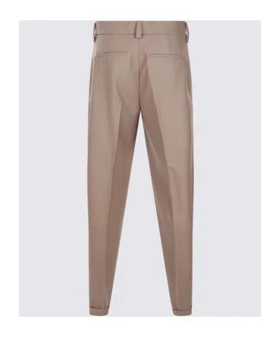 Antonelli Belt Loop Casual Pants In Neutral