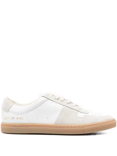 Common Projects Contemporary Low-top Sneakers Contrast Sole In White