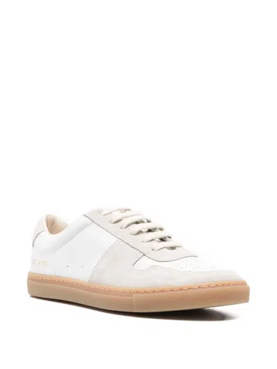 Common Projects Contemporary Low-top Sneakers Contrast Sole In White