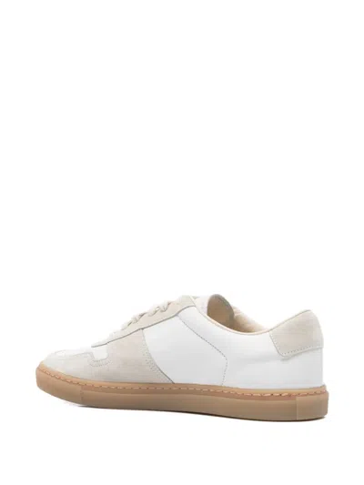 Common Projects Contemporary Low-top Sneakers Contrast Sole In White
