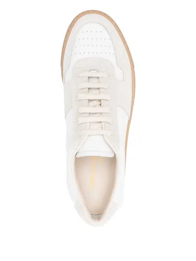 Common Projects Contemporary Low-top Sneakers Contrast Sole In White