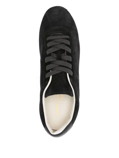 Common Projects Driving Shoe Sneakers In Black Suede In Black