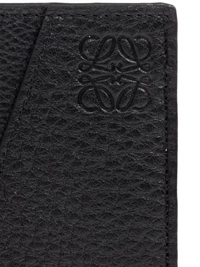 EMBOSSED-LOGO PANELLED LEATHER WALLET