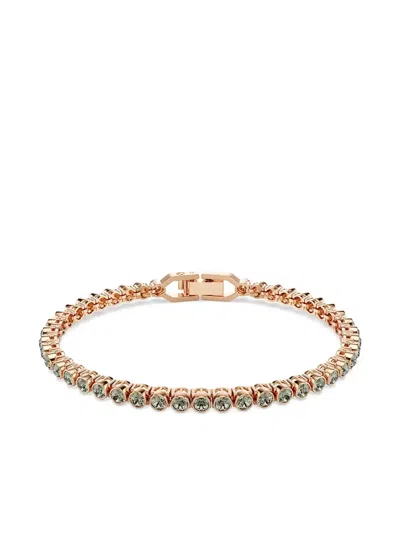 Swarovski Imber Emily Tennis Bracelet In Gold