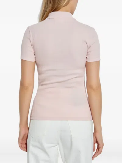 Lacoste Polo Shirt In Pink