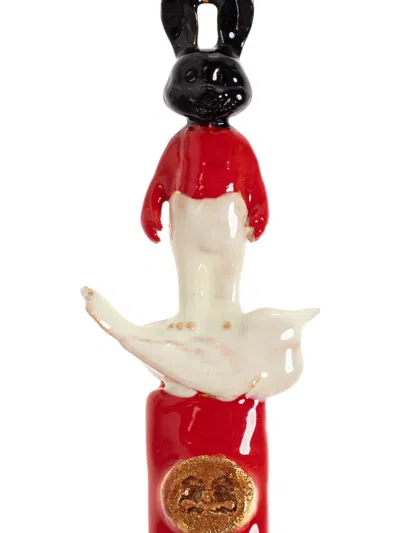 Marni Letter Shape Pendant In Multi