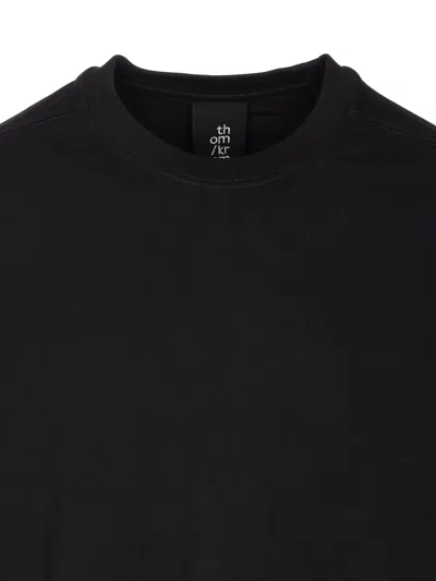 Thom Krom D-029 T-shirt In Black