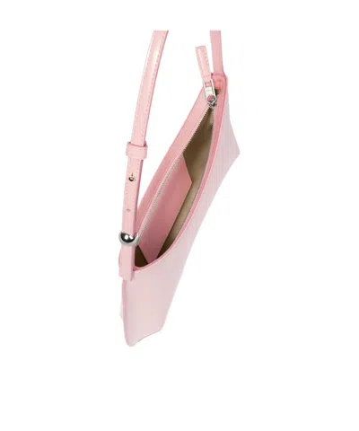 Jacquemus Adjustable Strap Rectangular Shoulder Bag In Pink