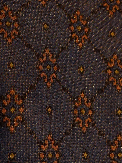 Etro Long Sleeve Sweatshirt In Brown