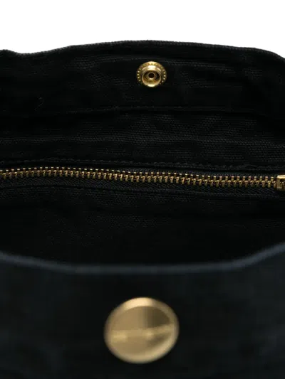 Carhartt Bayfield Tote In Denim Nero Uomo In Black