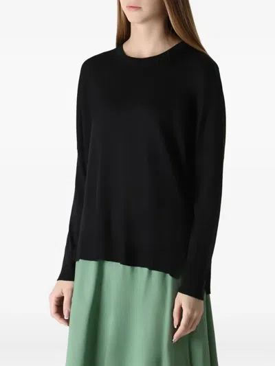 WOOL ROUND-NECK SWEATER