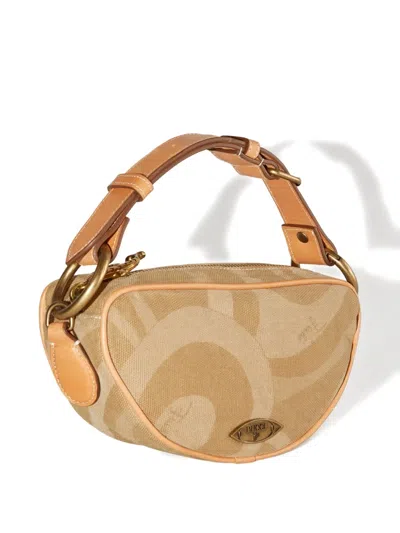 Pucci Buckle-strap Bag In Neutral