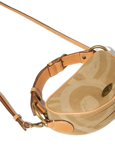 Pucci Buckle-strap Bag In Neutral