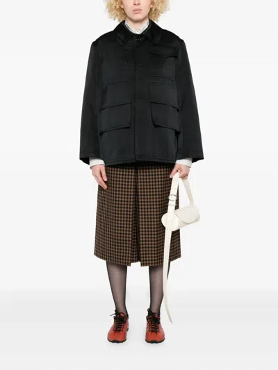 Sofie D'hoore Cooper Multi-pocket Collared Jacket In Black